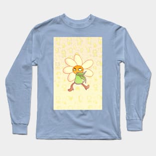 Daisy cartoon character Long Sleeve T-Shirt
